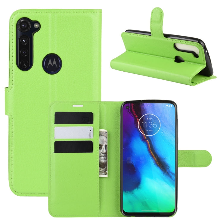 For Motorola Moto G Stylus Litchi Texture Horizontal Flip Protective Case with Holder & Card Slots & Wallet