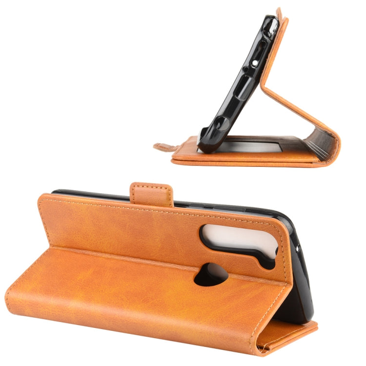 For Motorola Moto G Stylus Dual-side Magnetic Buckle Horizontal Flip Leather Case with Holder & Card Slots & Wallet