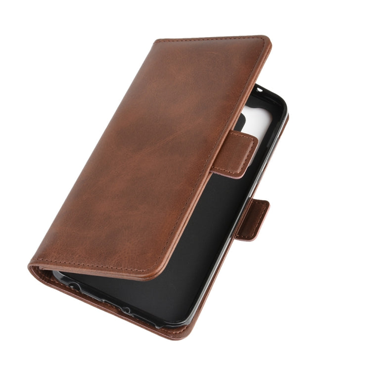For Motorola Moto G Stylus Dual-side Magnetic Buckle Horizontal Flip Leather Case with Holder & Card Slots & Wallet