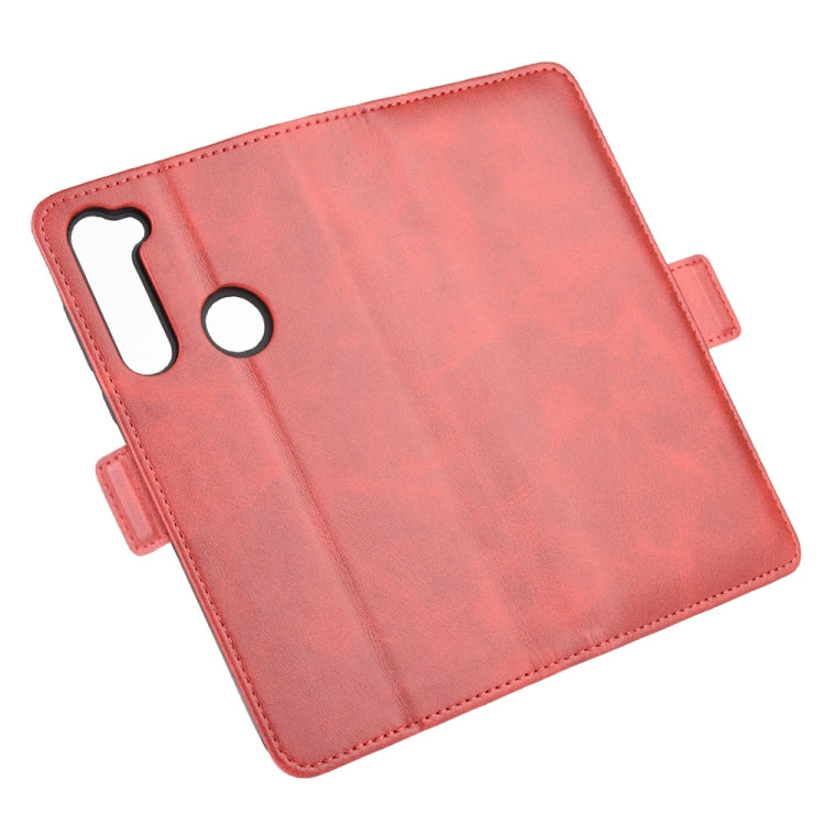 For Motorola Moto G Stylus Dual-side Magnetic Buckle Horizontal Flip Leather Case with Holder & Card Slots & Wallet