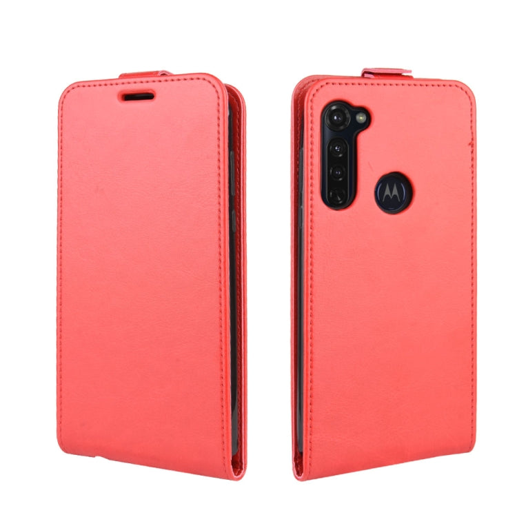 For Motorola Moto G Stylus R64 Texture Single Vertical Flip Leather Protective Case with Card Slots & Photo Frame