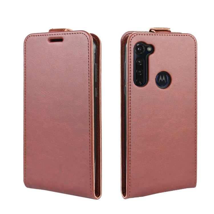 For Motorola Moto G Stylus R64 Texture Single Vertical Flip Leather Protective Case with Card Slots & Photo Frame