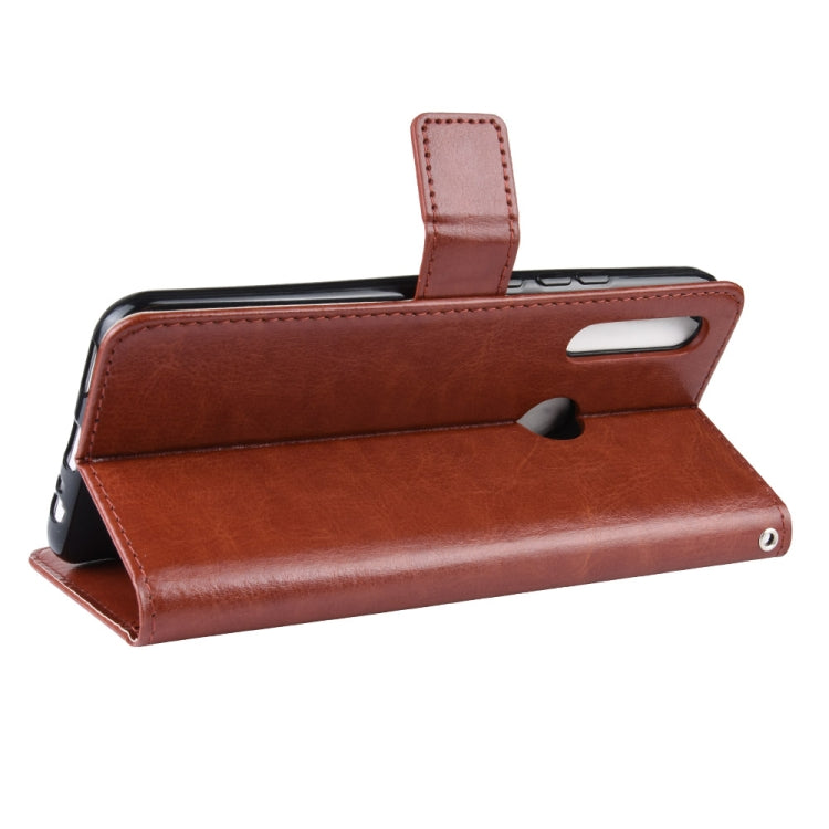 Retro Crazy Horse Texture Horizontal Flip Leather Case for Huawei Y9 Prime (2019), with Holder & Card Slots & Photo Frame