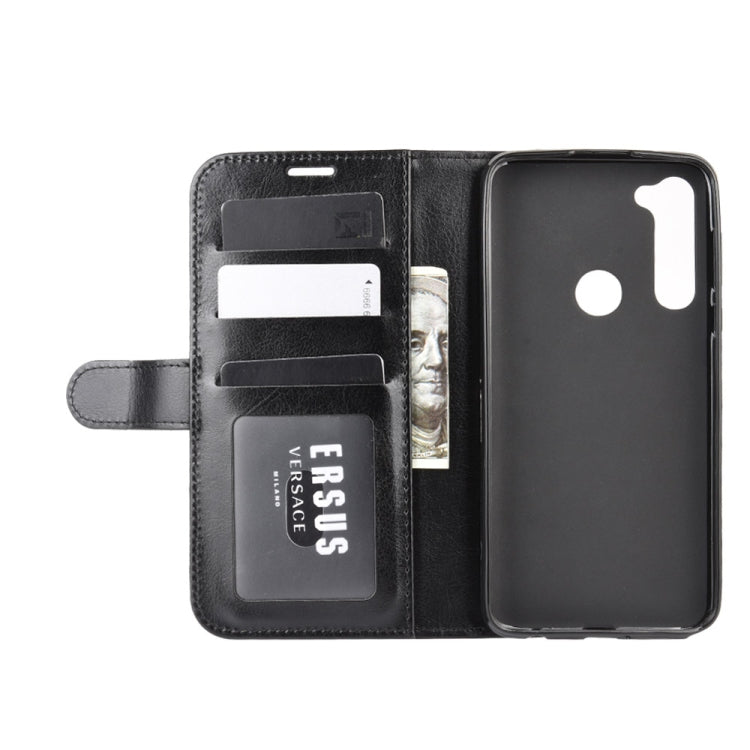 For Motorola Moto G Stylus R64 Texture Single Horizontal Flip Protective Case with Holder & Card Slots & Wallet& Photo Frame