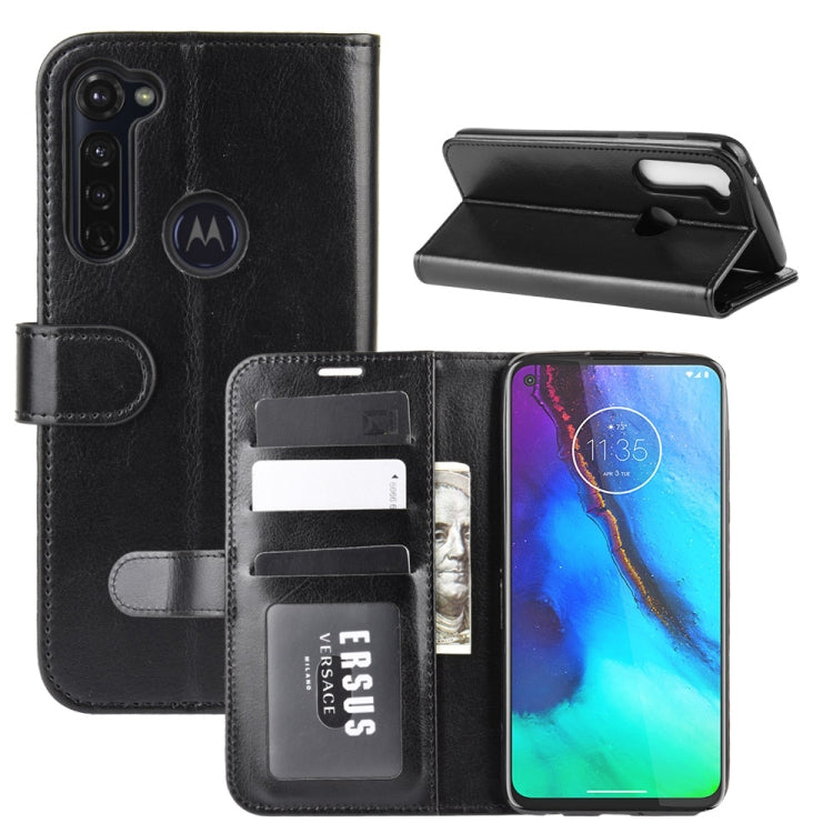 For Motorola Moto G Stylus R64 Texture Single Horizontal Flip Protective Case with Holder & Card Slots & Wallet& Photo Frame