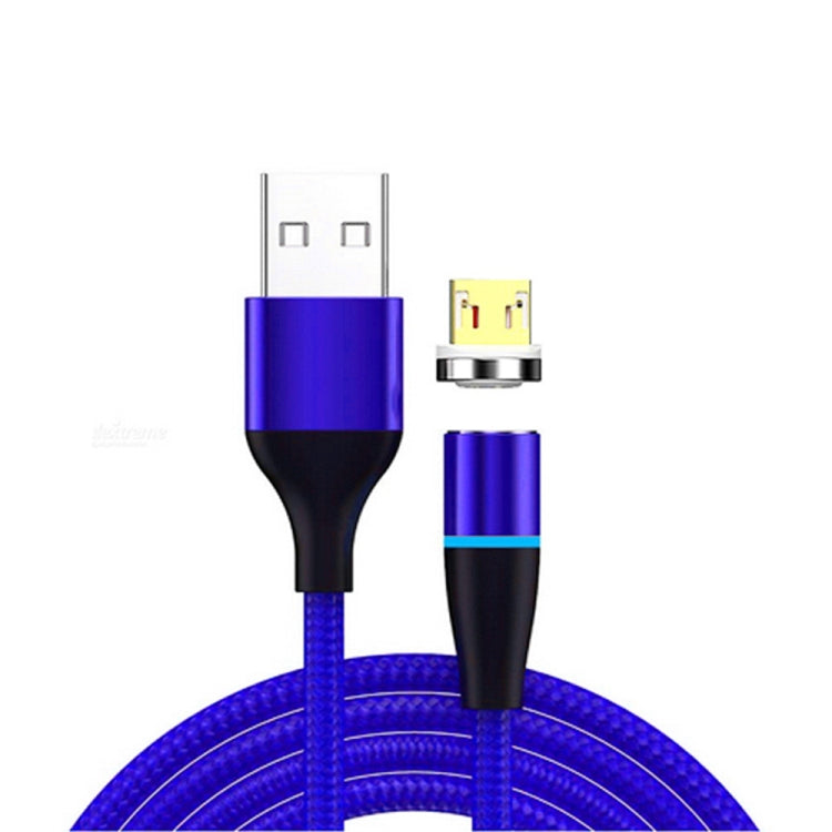 3A USB to Micro USB Fast Charging + 480Mbps Data Transmission Mobile Phone Magnetic Suction Fast Charging Data Cable, Cable Length: 2m