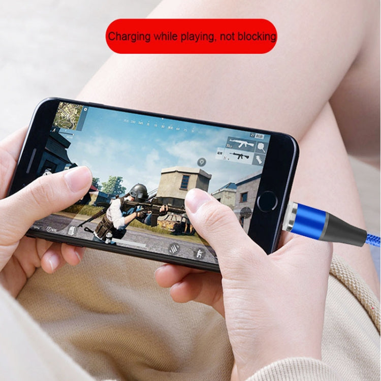 3A USB to Micro USB Fast Charging + 480Mbps Data Transmission Mobile Phone Magnetic Suction Fast Charging Data Cable, Cable Length: 2m