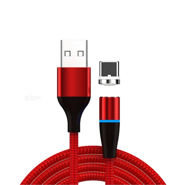 3A USB to USB-C / Type-C Fast Charging + 480Mbps Data Transmission Mobile Phone Magnetic Suction Fast Charging Data Cable, Cable Length: 2m