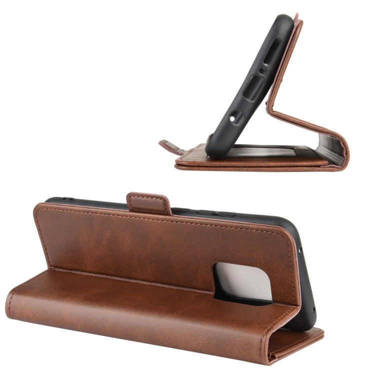 For Xiaomi Redmi 10X Pro 5G/10X 5G Dual-side Magnetic Buckle Horizontal Flip Leather Case with Holder & Card Slots & Wallet