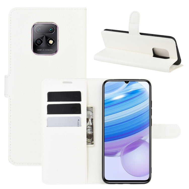 For Xiaomi Redmi 10X Pro 5G/10X 5G Litchi Texture Horizontal Flip Protective Case with Holder & Card Slots & Wallet