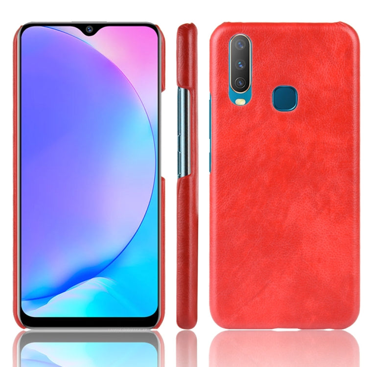 Shockproof Litchi Texture PC + PU Case For vivo Y17 / Y3