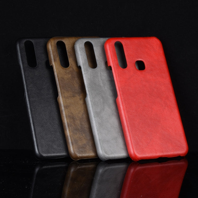 Shockproof Litchi Texture PC + PU Case For vivo Y17 / Y3