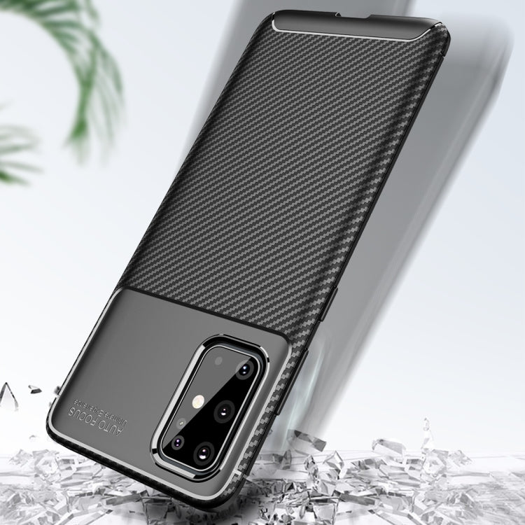 For Samsung Galaxy Note20 Ultra Carbon Fiber Texture Shockproof TPU Case