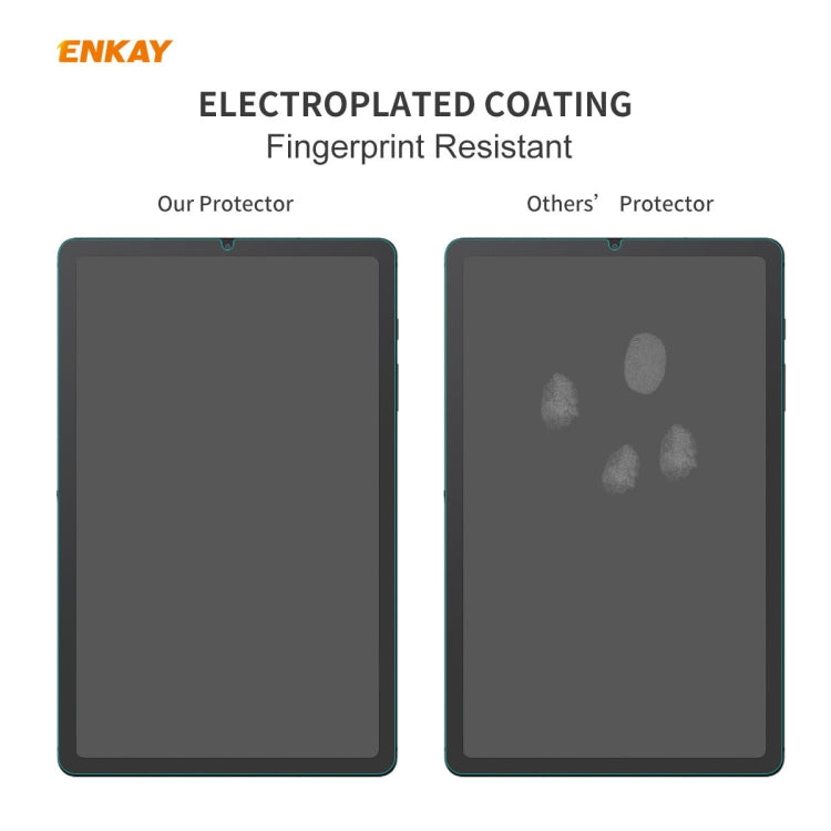 For Samsung Galaxy Tab S6 Lite P610 / P615 / Tab S6 Lite 2022 / P613 / P619 ENKAY Hat-Prince 0.33mm 9H 2.5D Explosion-proof Tempered Glass Film