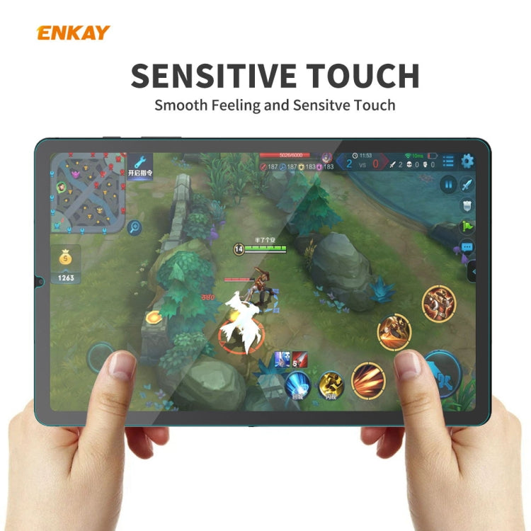 For Samsung Galaxy Tab S6 Lite P610 / P615 / Tab S6 Lite 2022 / P613 / P619 ENKAY Hat-Prince 0.33mm 9H 2.5D Explosion-proof Tempered Glass Film