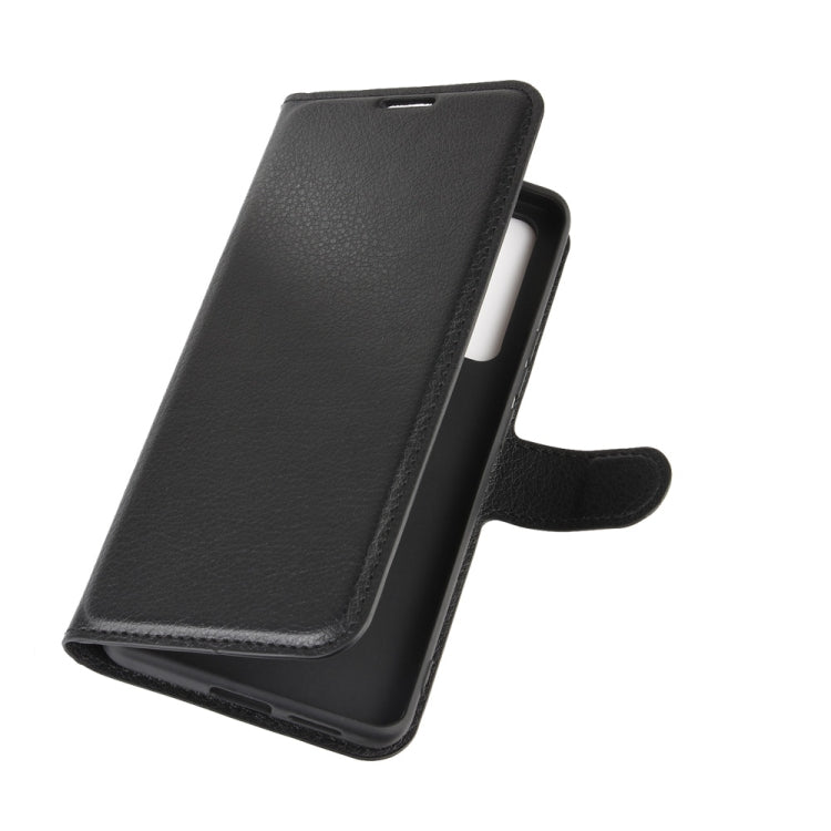 For vivo X50 Pro Litchi Texture Horizontal Flip Protective Case with Holder & Card Slots & Wallet