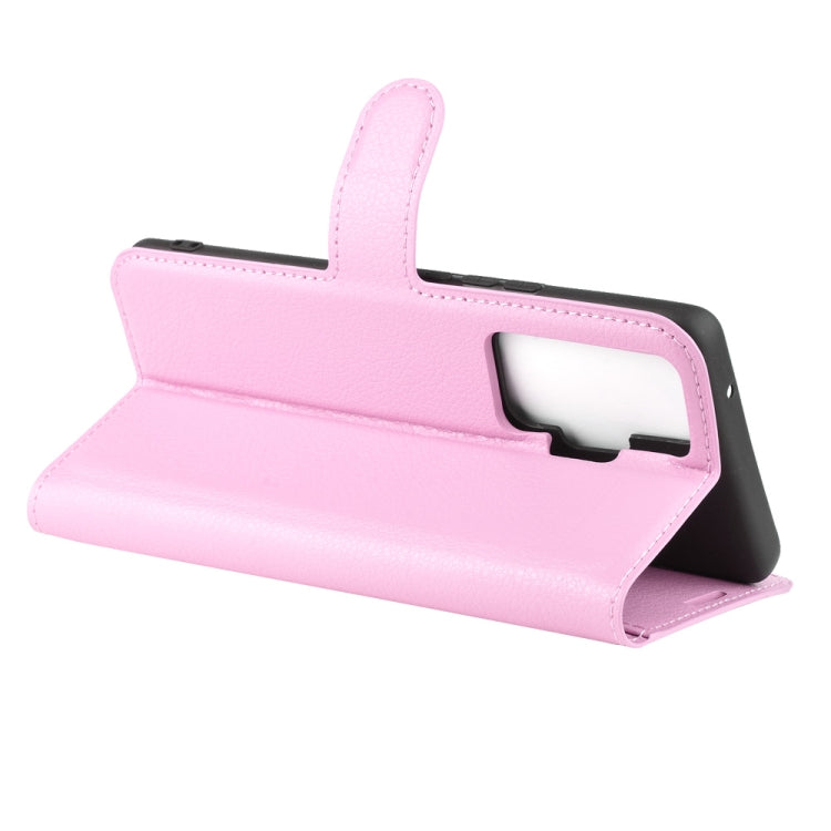 For vivo X50 Pro Litchi Texture Horizontal Flip Protective Case with Holder & Card Slots & Wallet