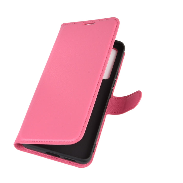 For vivo X50 Pro Litchi Texture Horizontal Flip Protective Case with Holder & Card Slots & Wallet
