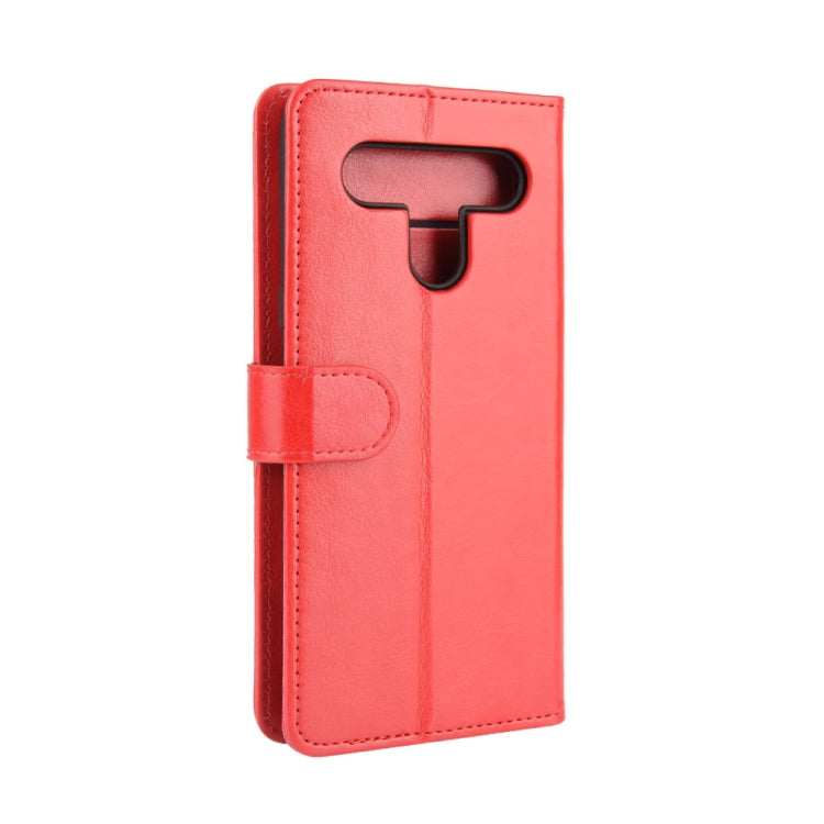 For LG K61 R64 Texture Single Horizontal Flip Protective Case with Holder & Card Slots & Wallet& Photo Frame