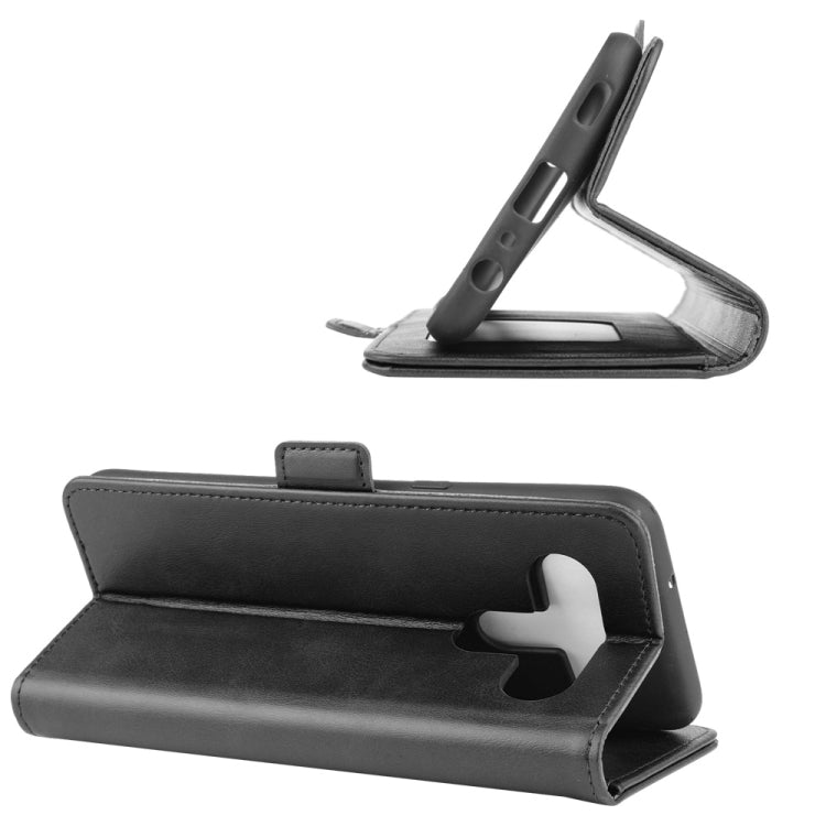 For LG K61 Dual-side Magnetic Buckle Horizontal Flip Leather Case with Holder & Card Slots & Wallet