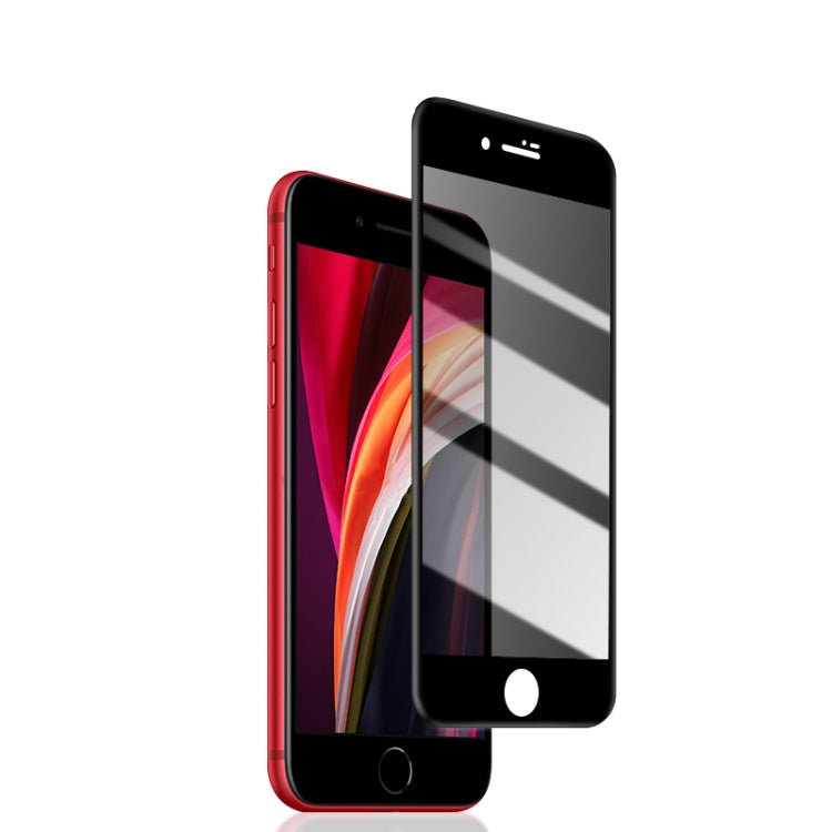 For iPhone SE 2020 mocolo 0.33mm 9H 3D Curved Full Glue Privacy Tempered Glass Film