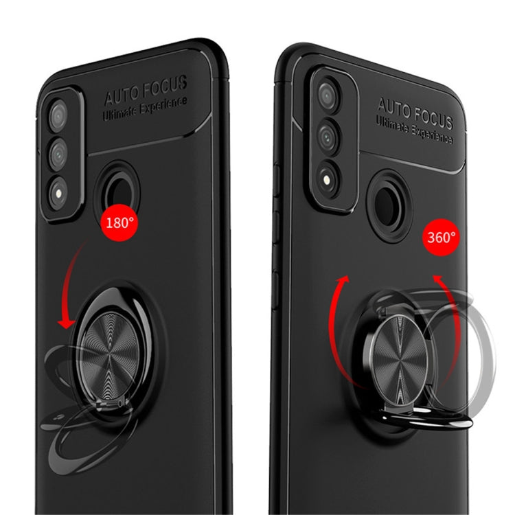 For Huawei P smart 2020 Metal Ring Holder 360 Degree Rotating TPU Case