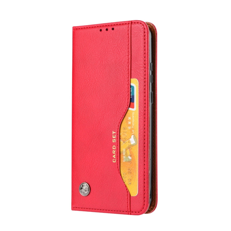 For Huawei P Smart 2020 Knead Skin Texture Horizontal Flip Leather Case with Photo Frame & Holder & Card Slots & Wallet