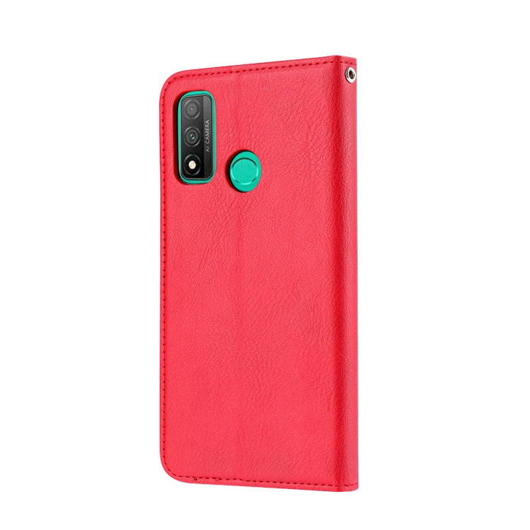 For Huawei P Smart 2020 Knead Skin Texture Horizontal Flip Leather Case with Photo Frame & Holder & Card Slots & Wallet