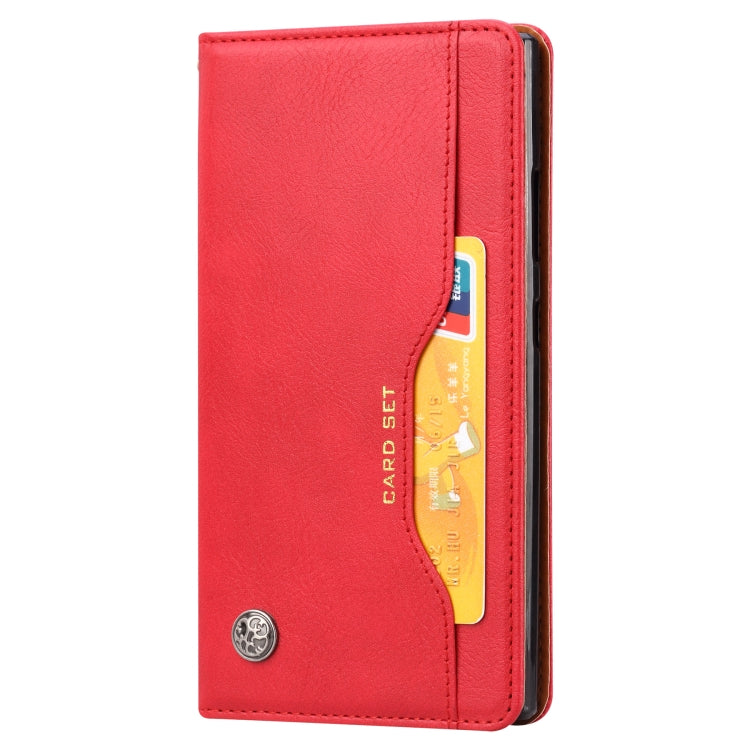 Knead Skin Texture Horizontal Flip Leather Case for Sony Xperia L2, with Photo Frame & Holder & Card Slots & Wallet