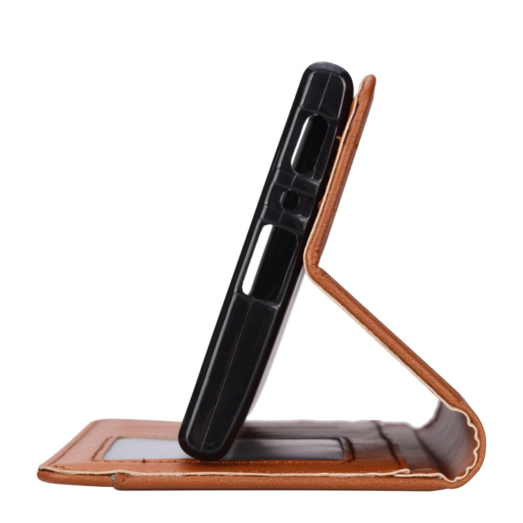 Knead Skin Texture Horizontal Flip Leather Case for Sony Xperia L2, with Photo Frame & Holder & Card Slots & Wallet