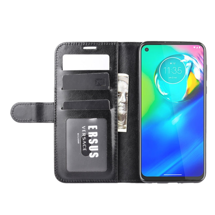 For Motorola Moto G Power R64 Texture Single Horizontal Flip Protective Case with Holder & Card Slots & Wallet& Photo Frame