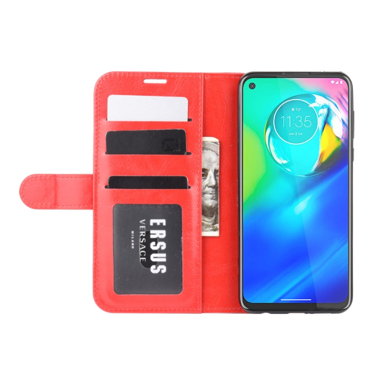 For Motorola Moto G Power R64 Texture Single Horizontal Flip Protective Case with Holder & Card Slots & Wallet& Photo Frame