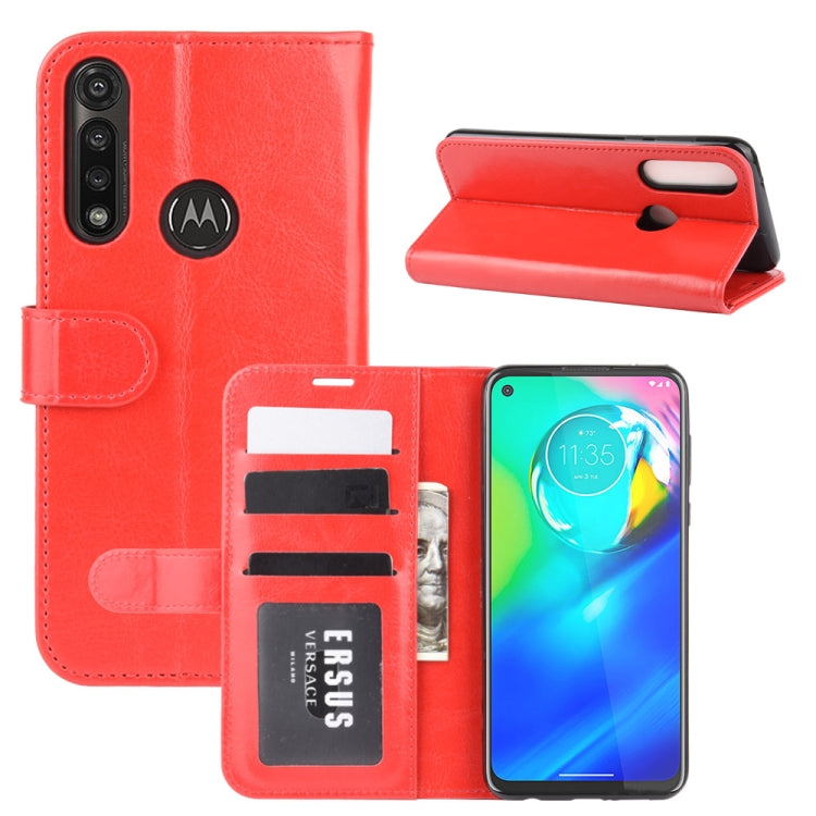For Motorola Moto G Power R64 Texture Single Horizontal Flip Protective Case with Holder & Card Slots & Wallet& Photo Frame