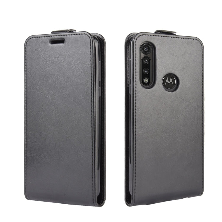 For Motorola Moto G Power R64 Texture Single Vertical Flip Leather Protective Case with Card Slots & Photo Frame