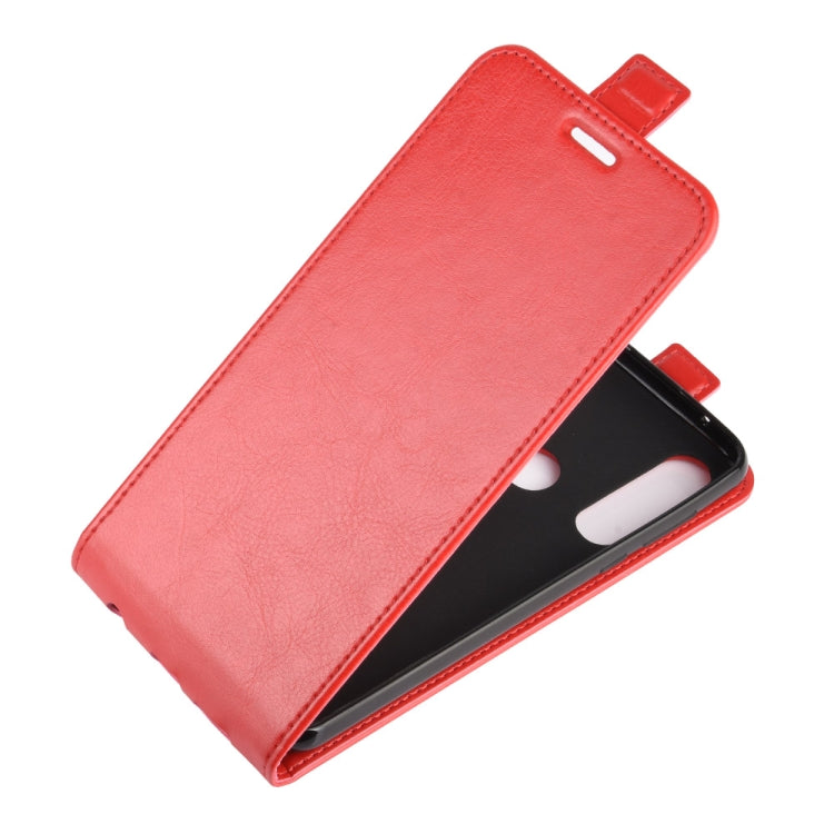 For Motorola Moto G Power R64 Texture Single Vertical Flip Leather Protective Case with Card Slots & Photo Frame