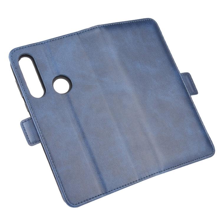 For Motorola Moto G Power Dual-side Magnetic Buckle Horizontal Flip Leather Case with Holder & Card Slots & Wallet