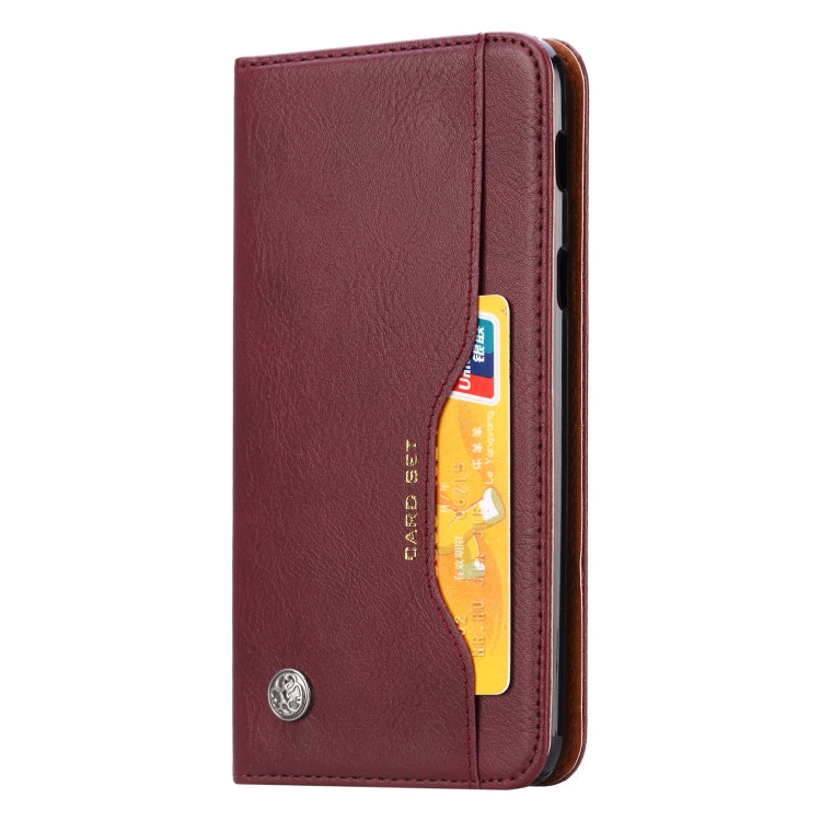 Knead Skin Texture Horizontal Flip Leather Case for Xiaomi Pocophone F1, with Photo Frame & Holder & Card Slots & Wallet