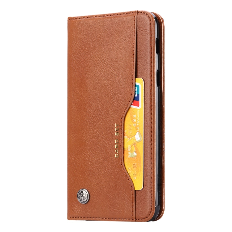 Knead Skin Texture Horizontal Flip Leather Case for Xiaomi Pocophone F1, with Photo Frame & Holder & Card Slots & Wallet