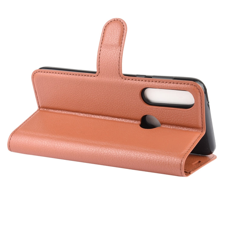 For Motorola Moto G Power Litchi Texture Horizontal Flip Protective Case with Holder & Card Slots & Wallet