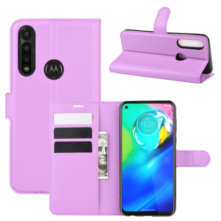 For Motorola Moto G Power Litchi Texture Horizontal Flip Protective Case with Holder & Card Slots & Wallet