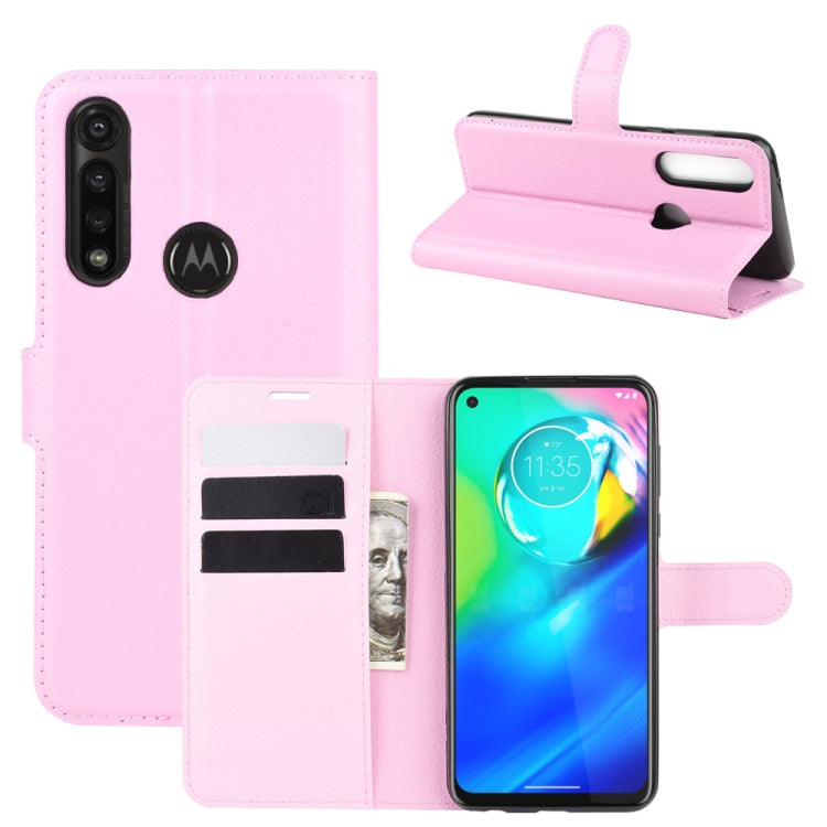 For Motorola Moto G Power Litchi Texture Horizontal Flip Protective Case with Holder & Card Slots & Wallet
