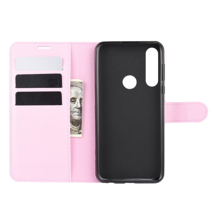 For Motorola Moto G Power Litchi Texture Horizontal Flip Protective Case with Holder & Card Slots & Wallet
