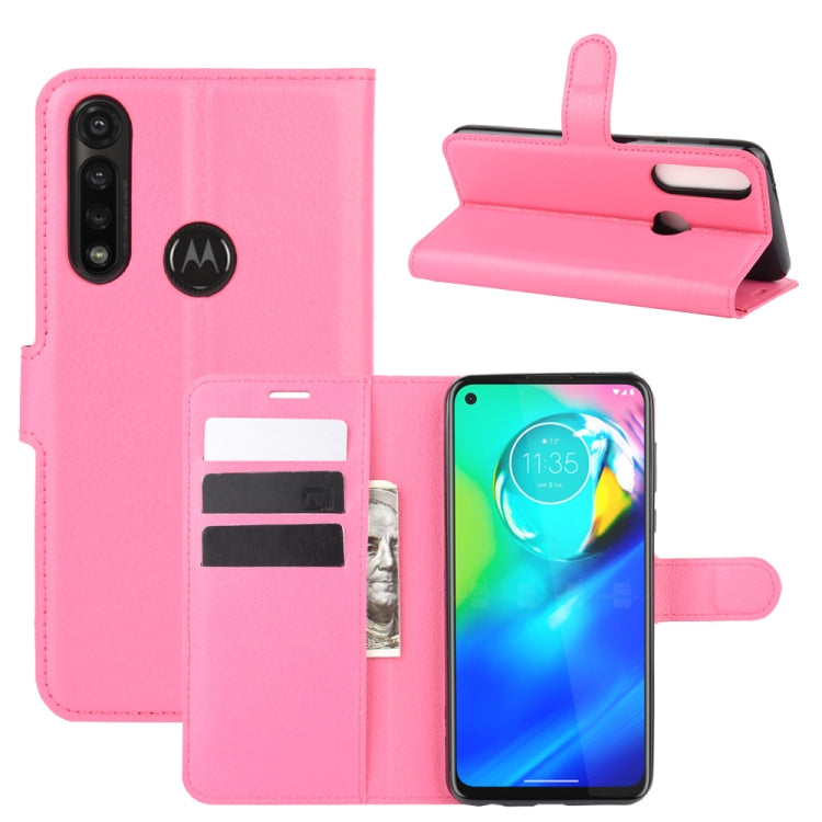For Motorola Moto G Power Litchi Texture Horizontal Flip Protective Case with Holder & Card Slots & Wallet