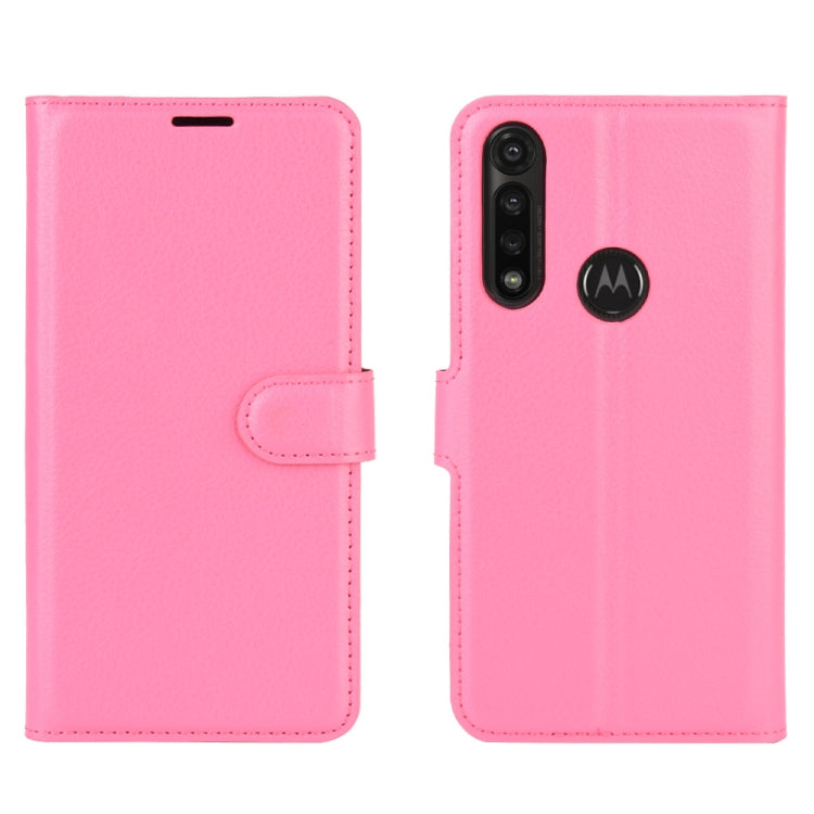 For Motorola Moto G Power Litchi Texture Horizontal Flip Protective Case with Holder & Card Slots & Wallet
