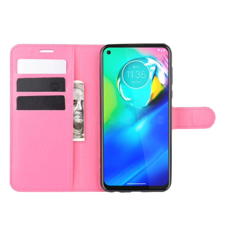 For Motorola Moto G Power Litchi Texture Horizontal Flip Protective Case with Holder & Card Slots & Wallet