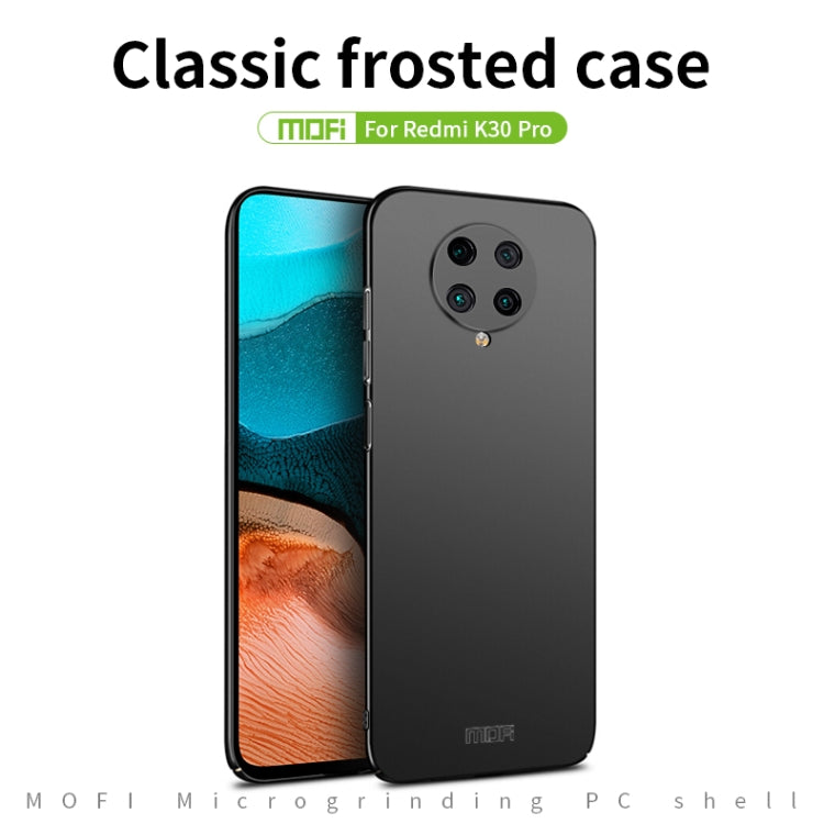For Xiaomi Redmi K30 Pro MOFI Frosted PC Ultra-thin Hard Case