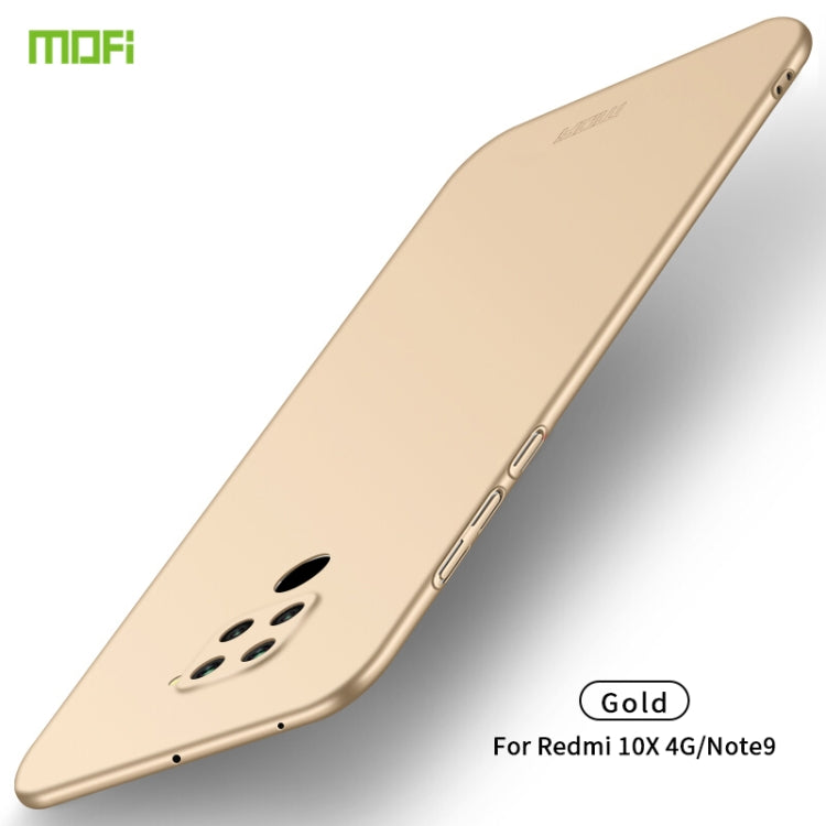 For Xiaomi Redmi 10X 4G MOFI Frosted PC Ultra-thin Hard Case