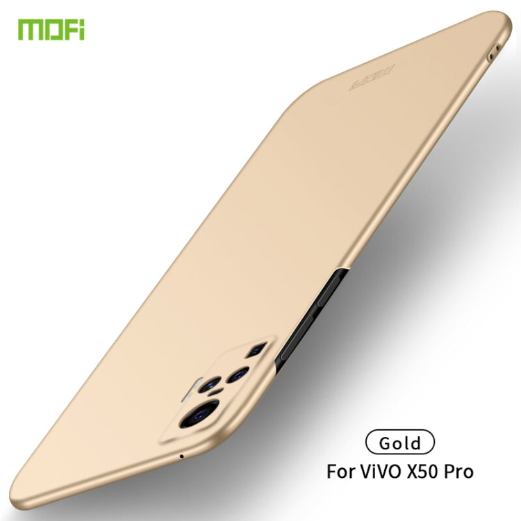 For Vivo X50 Pro MOFI Frosted PC Ultra-thin Hard Case