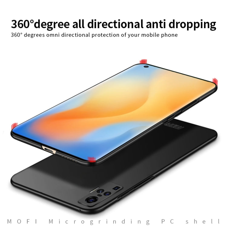 For Vivo X50 Pro MOFI Frosted PC Ultra-thin Hard Case