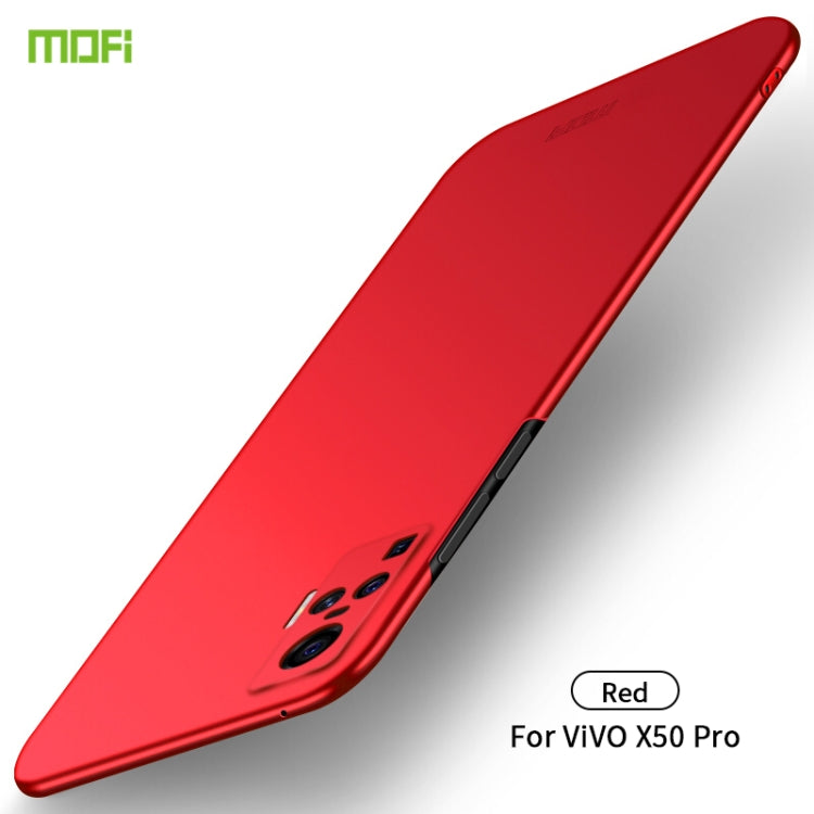 For Vivo X50 Pro MOFI Frosted PC Ultra-thin Hard Case